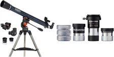 - Astromaster 70AZ Telescope - Refractor Telescope - Fully Coated Glass Optics -