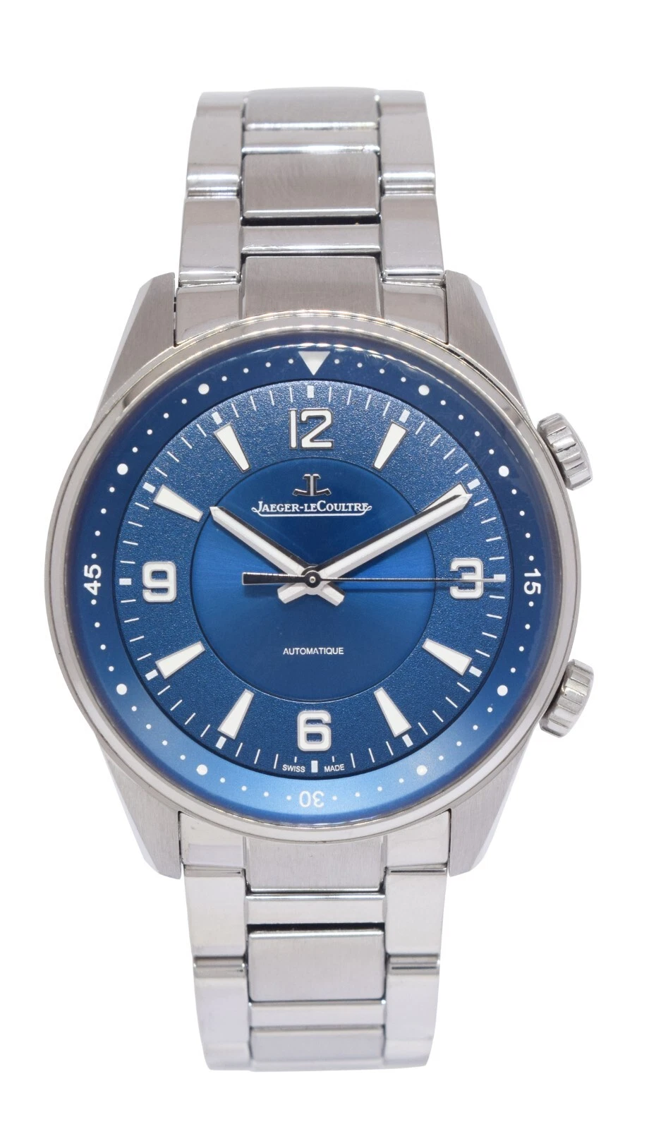 Jaeger LeCoultre — Jaeger LeCoultre Polaris Steel Blue Dial Mens 41mm Watch B/P Q9008180 841.8.37.S