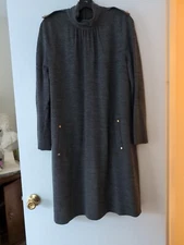 Bloomingdale's Basler Black Label Virgin Wool Blend dress size French 44/GB 46