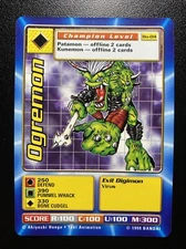 Ogremon BO-04 Digimon Digi-Battle Series 1 Unlimited