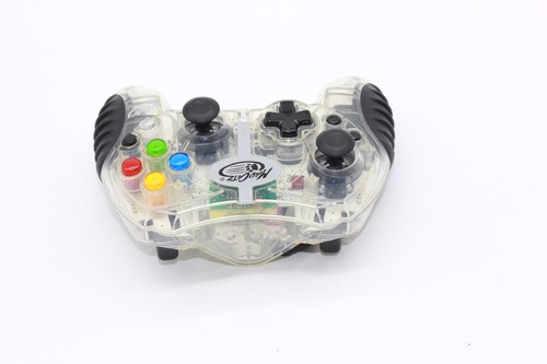 Original Xbox Mad Catz Wireless Controller/Receiver 4556 Clear - Picture 5 of 6