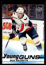 2019-20 Upper Deck Young Guns Beck Malenstyn Rookie Washington Capitals #480