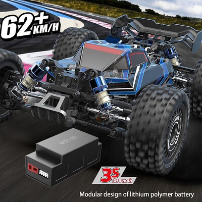 For MJX Hyper GO 16207 1/16 RTR Electric RC Truck with 3S Battery   62KM/H