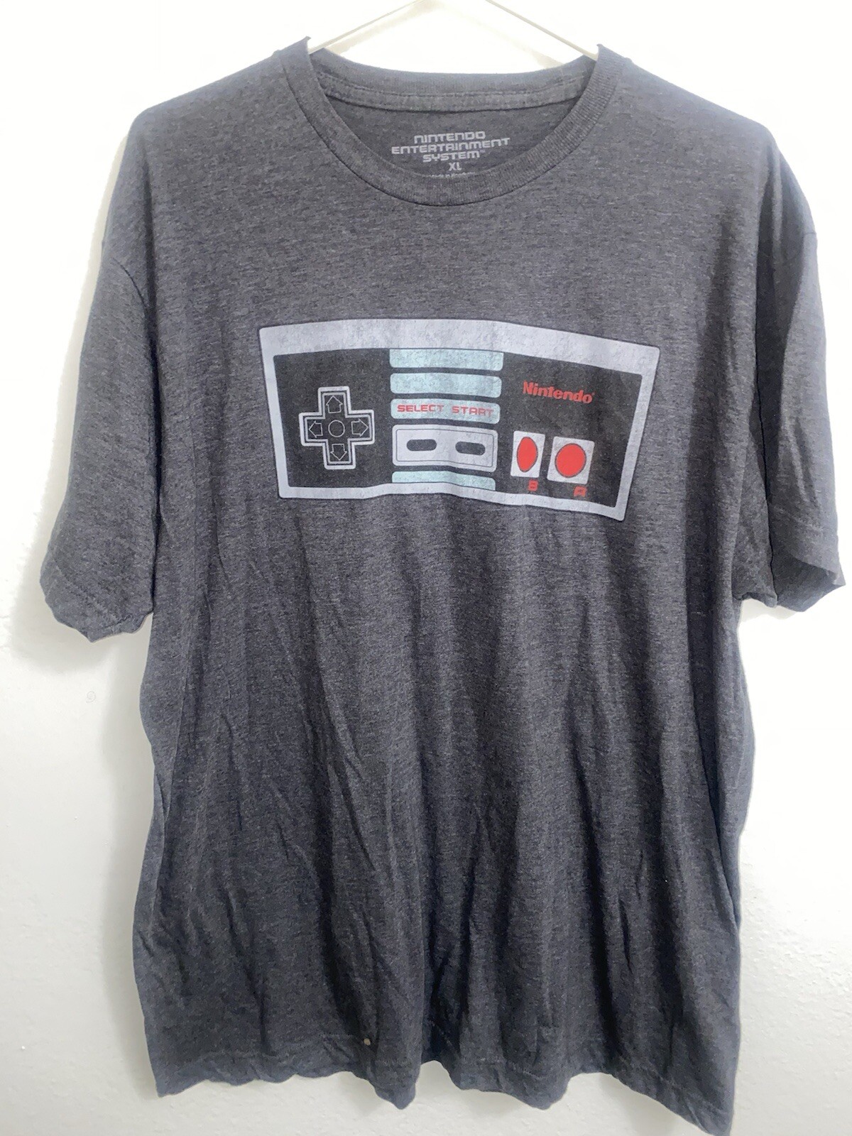 Nintendo Entertainment System T-Shirt Gray XL