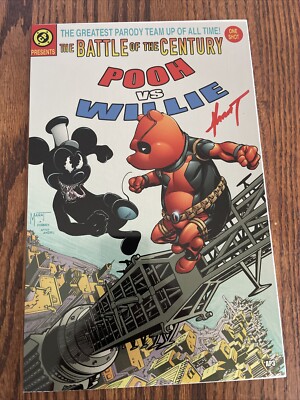 Pooh Vs Willie Battle Of The Century Metal AP3 Signed Marat Ultimate Willie