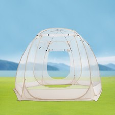 Pop Up Bubble Tent 6-10 Person Clear Igloo, Portable Screen House with Carry Bag
