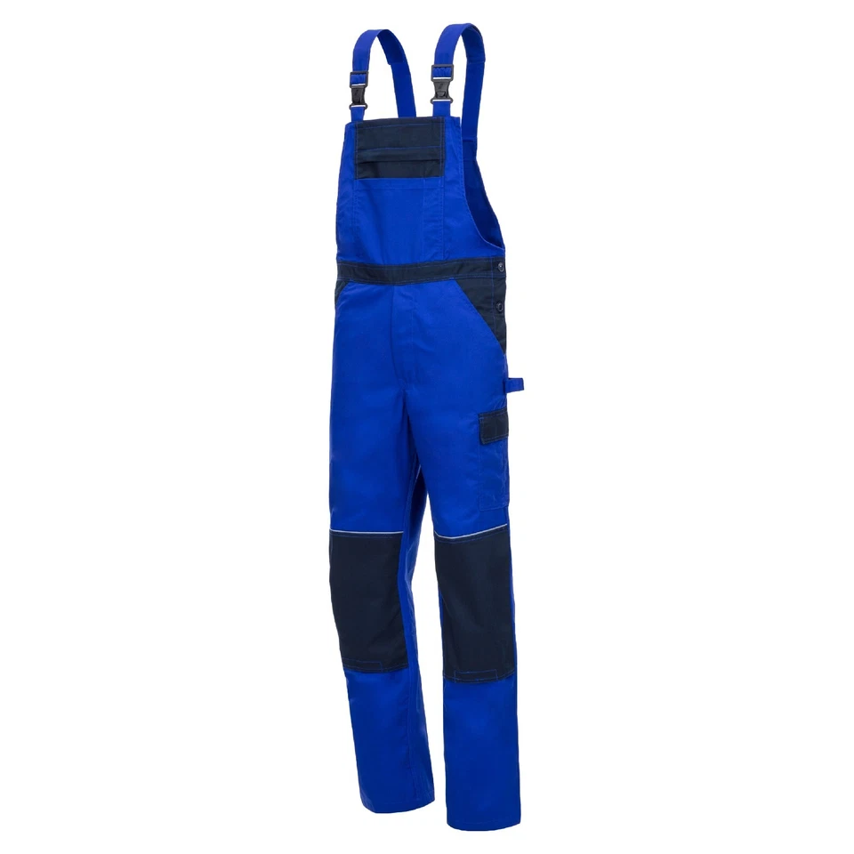 Nitras 7520 Arbeits-/Latzhose, schwarz, blau, weiß, große/lange Größen NEU