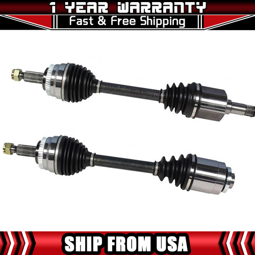 GSP Front Pair CV Axle Shaft CV Joint Assembly 2PCS For Kia Amanti 2007
