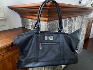 Lifetime Nylon Duffle Gym Bag, Black, "Founding Member", 21", New