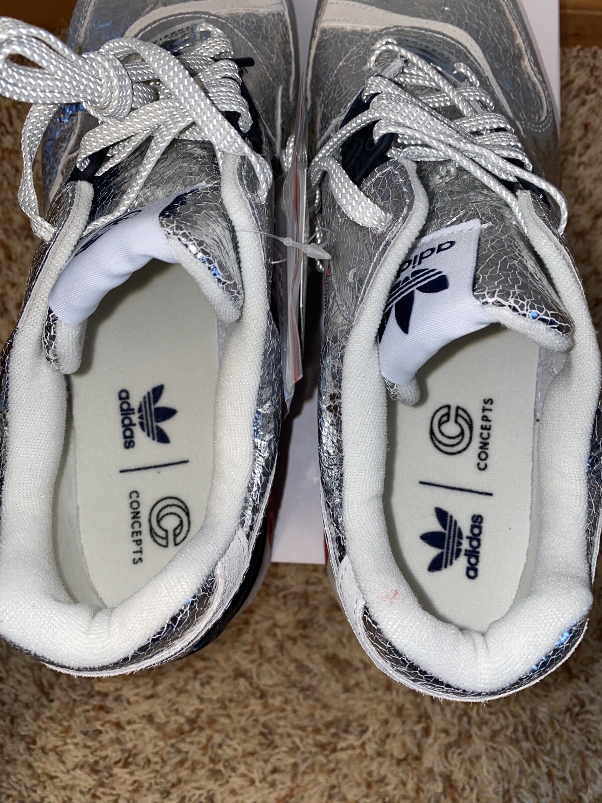 superstar 80s metal toe bambino marrone