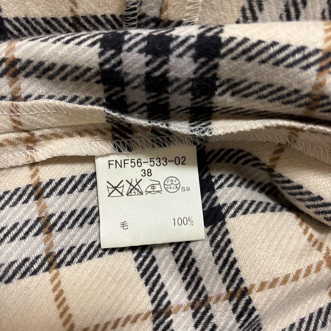 Burberry Blue Label Trench Coat Off-White with Liner Check Pattern Size 38 Women thumbnail 7