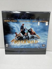 Sealed THE RIVER WILD Laserdisc 1994 Bacon Streep Letterboxed Edition EUC LD