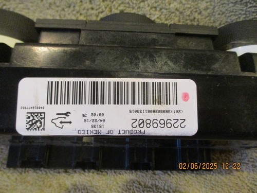 2009-2012 CHEVROLET TRAVERSE GM FACTORY OEM CLIMATE CONTROL 22969802 TESTED - Picture 6 of 12
