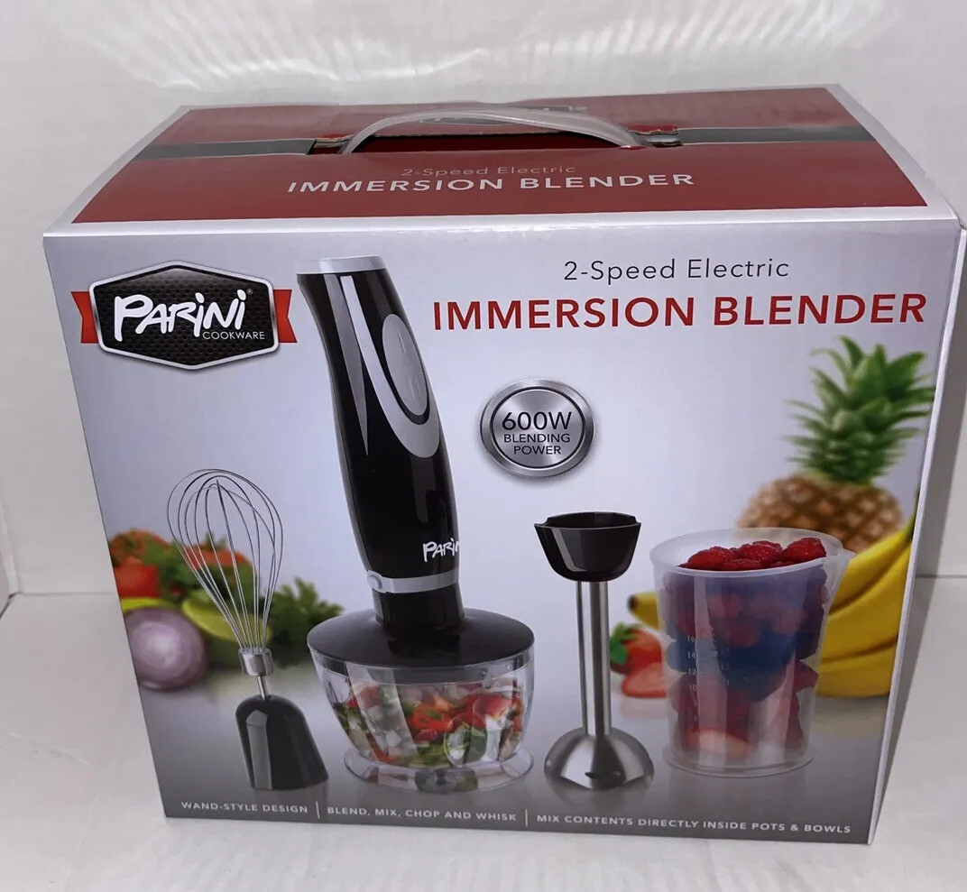 parini cookware 2 speed eletric immersion blender. New In Box. W