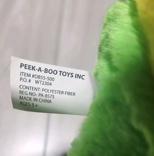 14.5” Disguisimals RIBBIT the Frog Pig Plush Peek-A-Boo Toys - Picture 6 of 8