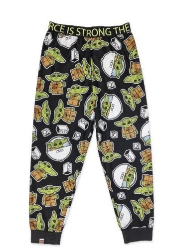 (2 Pack) Boys Lego Star Wars Baby Yoda Pajama Lounge Pants (Size Med 8) NEW - Picture 2 of 10