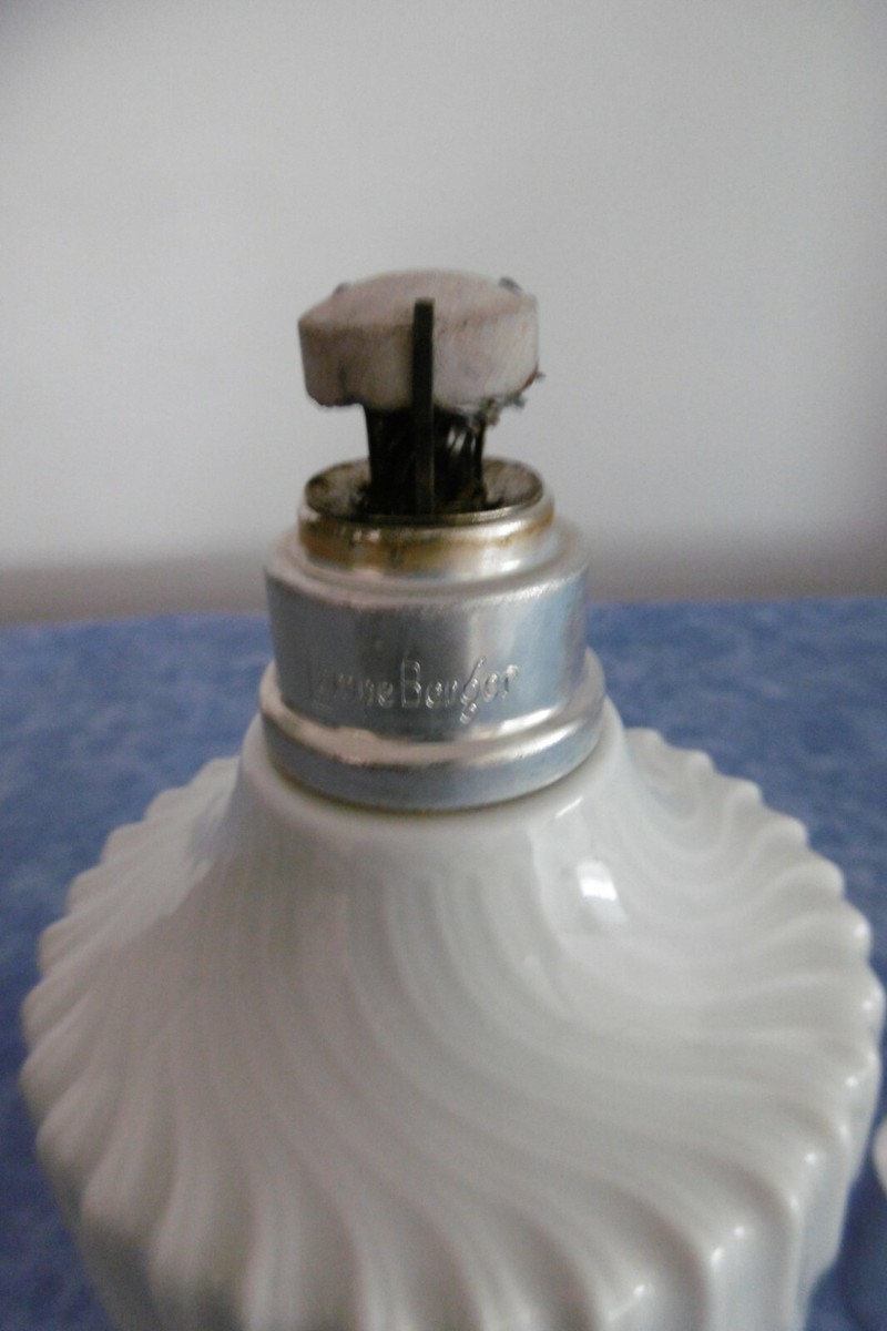 Lampe BERGER en Porcelaine AS VIOLA GIRAUD LIMOGE