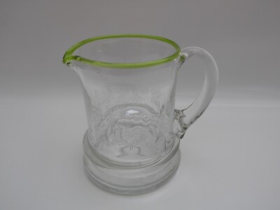 Schöner Krug, ''EISCH'', mit Luftblasen, 60er Jahre.