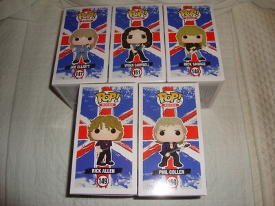 Def Leppard Funko Pop set | eBay