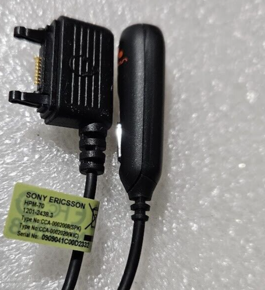 Auricolari Originali Sony Ericsson HPM-70 – Bianco/Rosa – Per W518a, W580i, W600