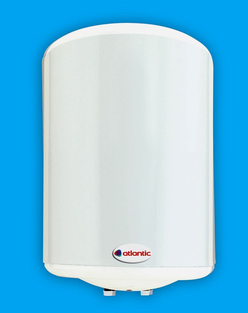 Calentador de Agua para Calientar Eléctrico 10LT Litros Atlantic sobre el Lavabo