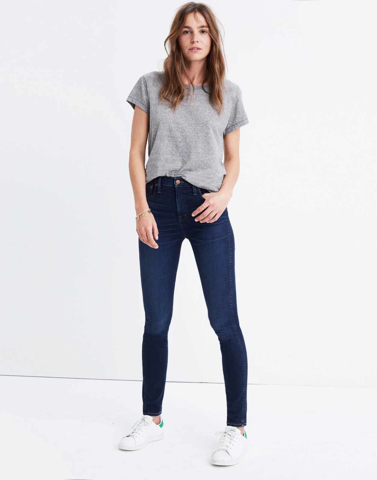 Madewell Women’s Dark Wash High Rise Skinny Jeans 29x28 10