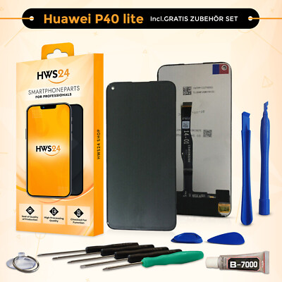 Display für Huawei P40 LITE Full HD Touch Screen Schwarz PREMIUM