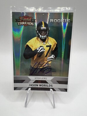 2010 Panini Threads - Silver Signatures #238 Jason Worilds 241/499 (AU, RC)