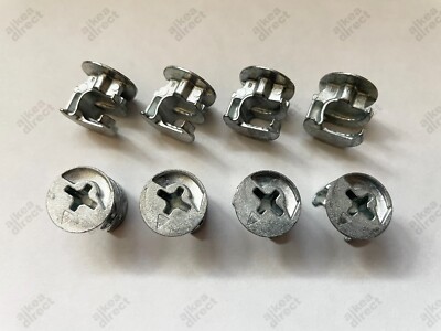 Ikea Cam lock nuts, Part # 113434 (8 pack) - NEW USA shipped | eBay