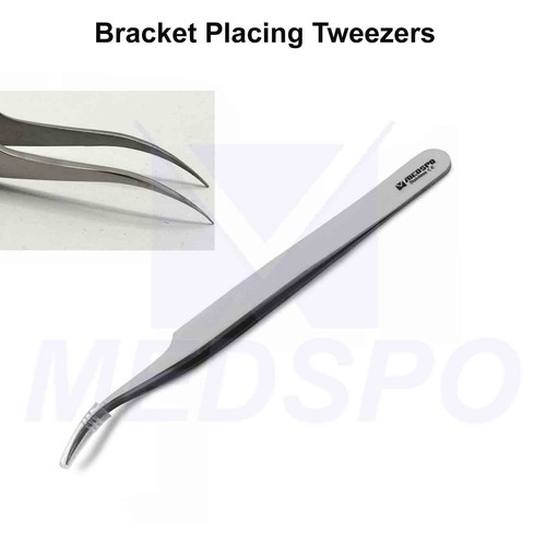 Dental Bracket Platzieren Pinzette feine spitze Spitzen Platzierung Halten Ortho Pinzette - Bild 5 von 5