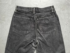90s Vintage Love Moschino Jeans Gray Black Stonewashed Denim Made in Italy 33