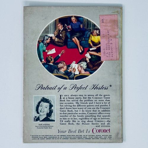 Coronet Magazine Oct. 1947 "One Year Later... A New Report on Sex Crimes" - Picture 11 of 12