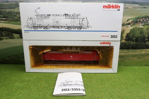 Märklin Spur H0 3553 E-Lok BR 120 104-5 DB Ep.IV orientrot mit 5-Sterne-Antrieb - Picture 11 of 12