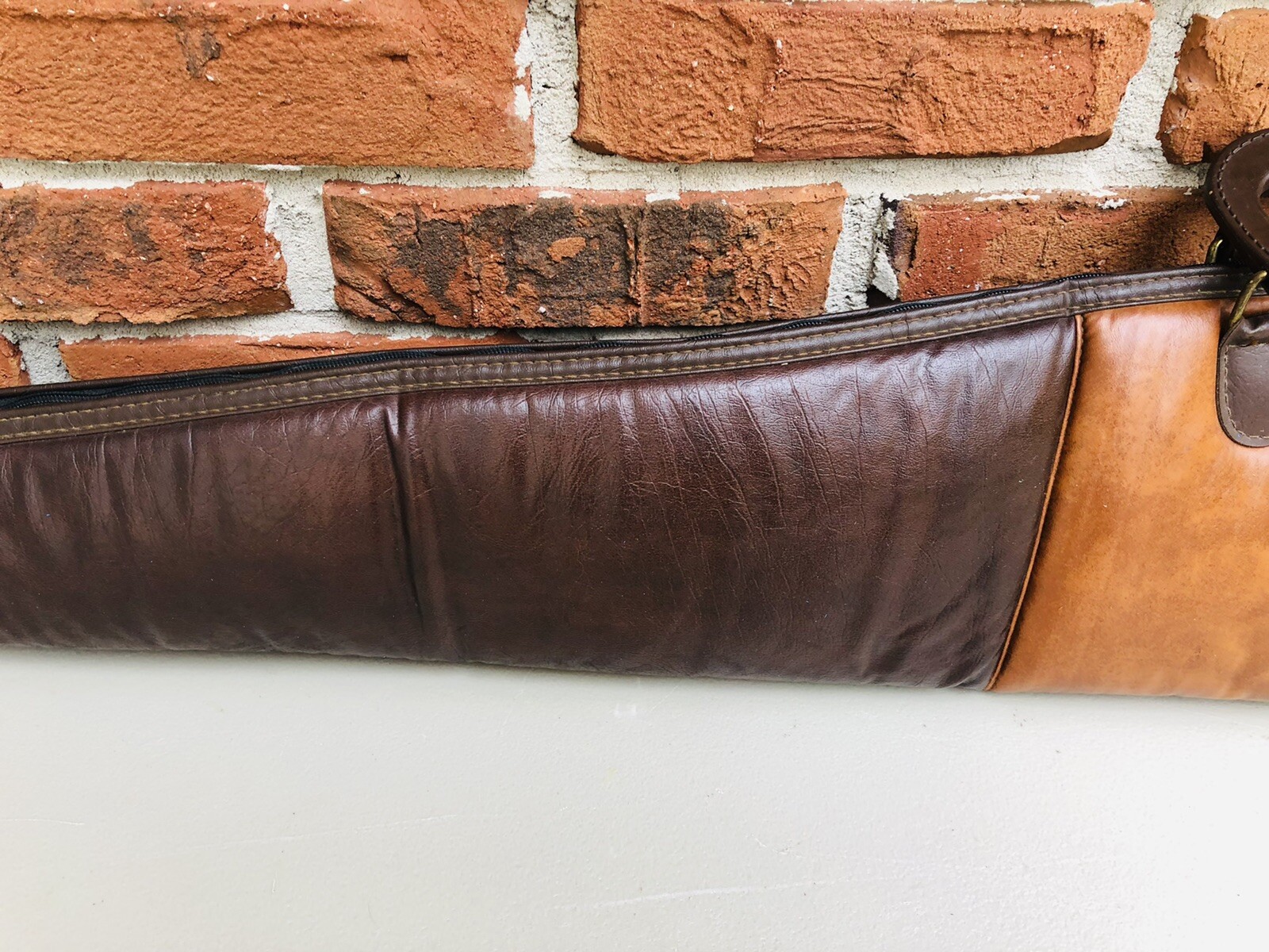 Vintage Kolpin Suede Leather Rifle Gun Carry Case eBay