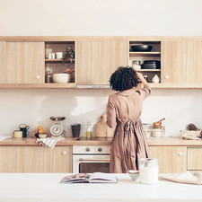 Natural Light Wood Grain Peel Stick Wallpaper Removable Vinyl for Cabinets