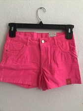 Total Girl TG Pink Shortie Denim Shorts Girls Youth 16 Ret 28 tw-72