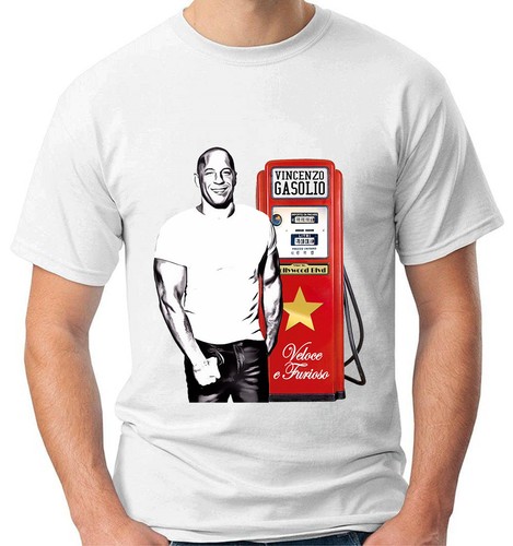 T-Shirt divertente VINCENZO GASOLIO - HOLLYWOOD - meme idea regalo attori  famosi | eBay