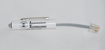 Independent Technologies ITC-3003 Mod Telephone Line Tester w/Clip