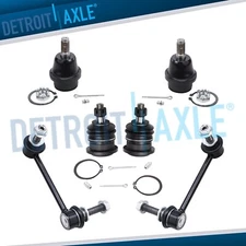 Front Upper Lower Ball Joints Sway Bars for 2003 - 2018 GX470 4Runner FJ Cruiser