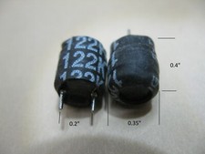 Qty. 100 Radial Choke Inductor 1.2 mH 2.4 Ohms