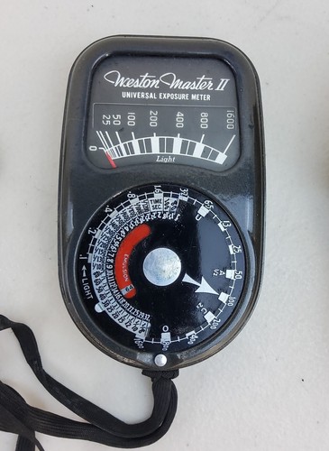 Weston Master II Universal Exposure Light Meter Model 735 Leather Carry Case - Picture 2 of 8
