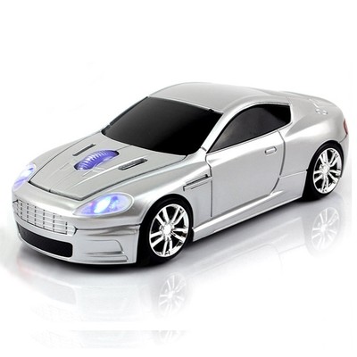 2.4GHz 3D 1600DPI Aston Martin Car Style Usb Optical Wireless Gaming Mouse mice