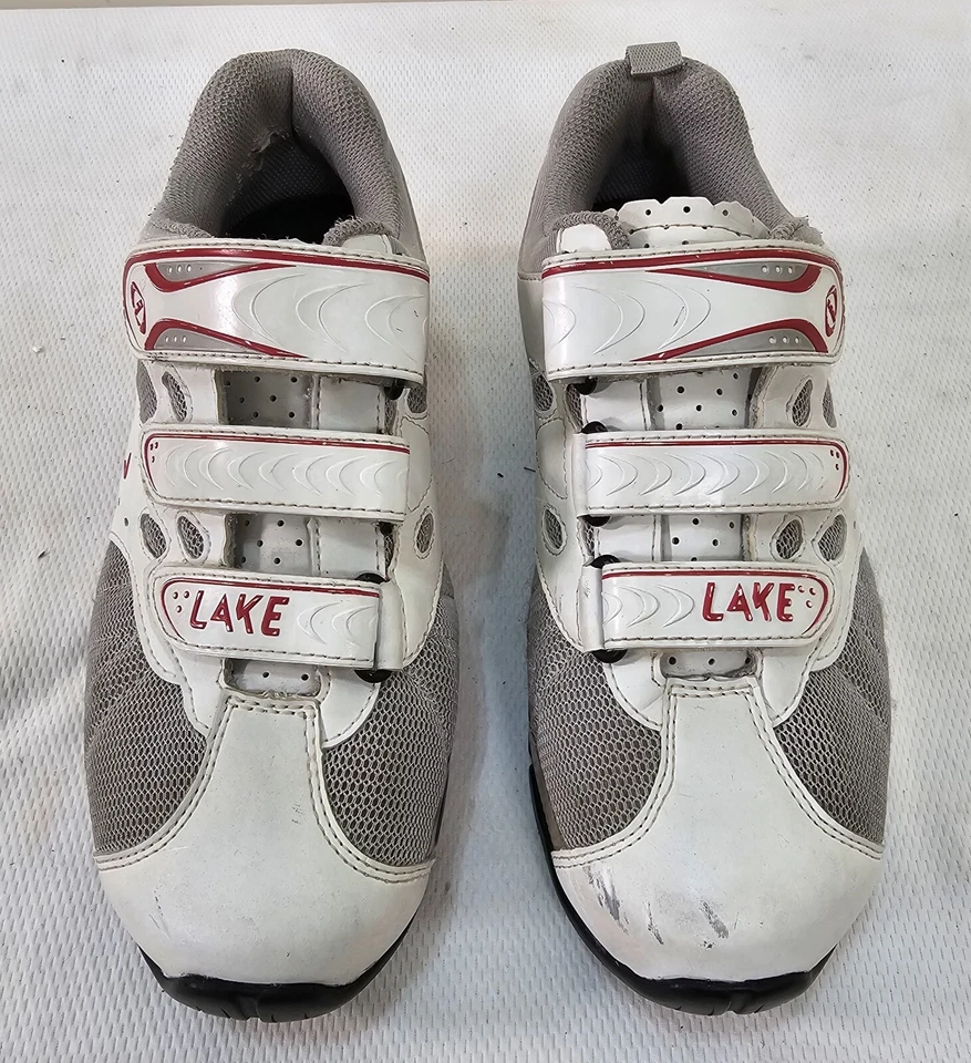 Zapatos de ciclismo LAKE I/01-W para mujer con tacos talla US 11 Euro 42 suelas Vibram Foto 4 de 4