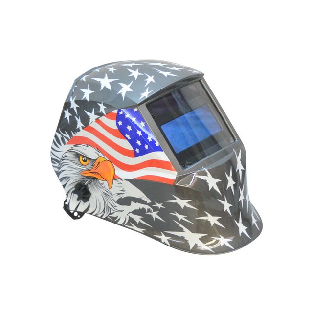 USA Flag Eagle Solar Auto Darkening Welding Welder Helmet Lens Shade 9