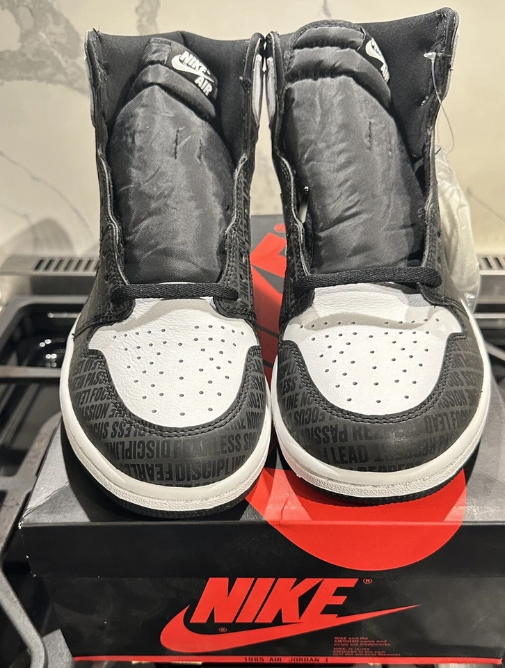 Talla 12 - Air Jordan 1 Retro Alto OG RE2PECT 3M Reflectante 555068-008 Nike AJ 1 Foto 2 de 4
