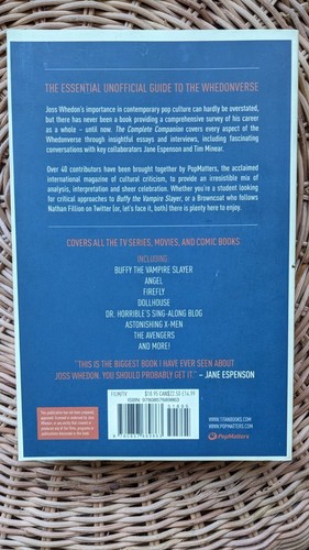 Joss Whedon: Der komplette Begleiter 1. Auflage, Taschenbuch, PopMatters - Bild 3 von 4