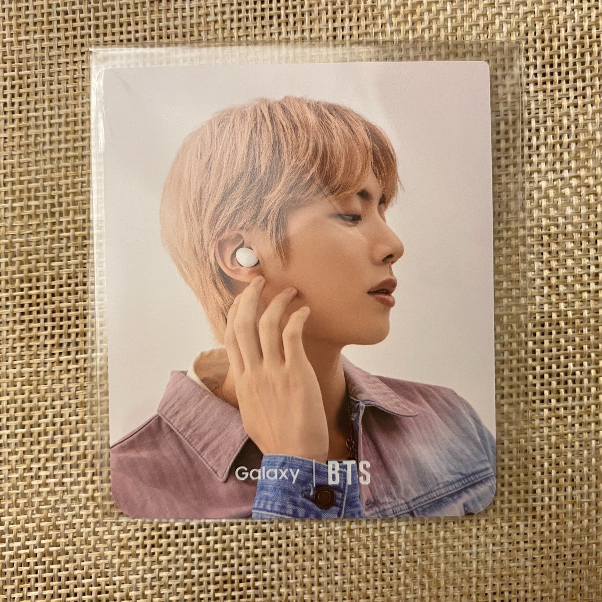 Btsのジンさんのphotocards！ BTS JIN [ Samsung Galaxy Z Flip 4 ] Official Photocard