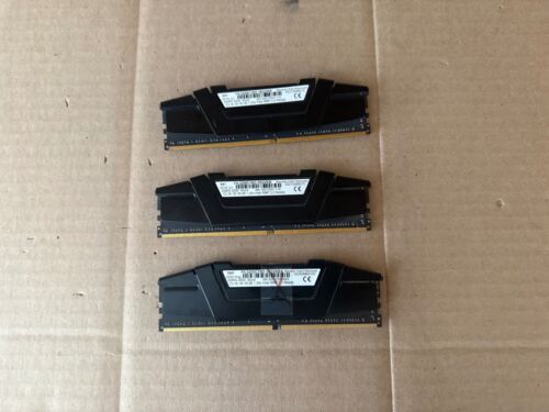3X G.Skill Ripjaws V 4 X 8GB DDR4-3200 32GB PC4-25600 RAM Desktop DDR4 - Picture 2 of 5
