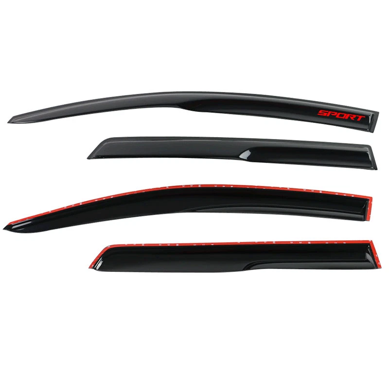 For 07-11 Chevy Aveo5 Hatchback Window Visors Mugen Style Rain Guard & Sport Foto 2 de 4
