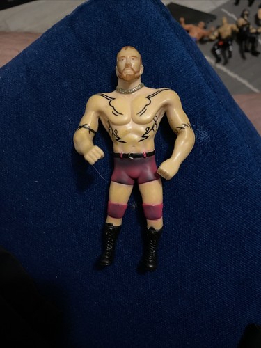 WWE WWF JusToys Bend'ems Droz aka Darren Drozdov. ...